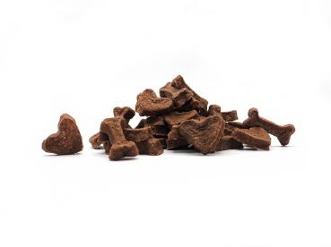 Rentierfilet mit Kürbis und Apfel 100g